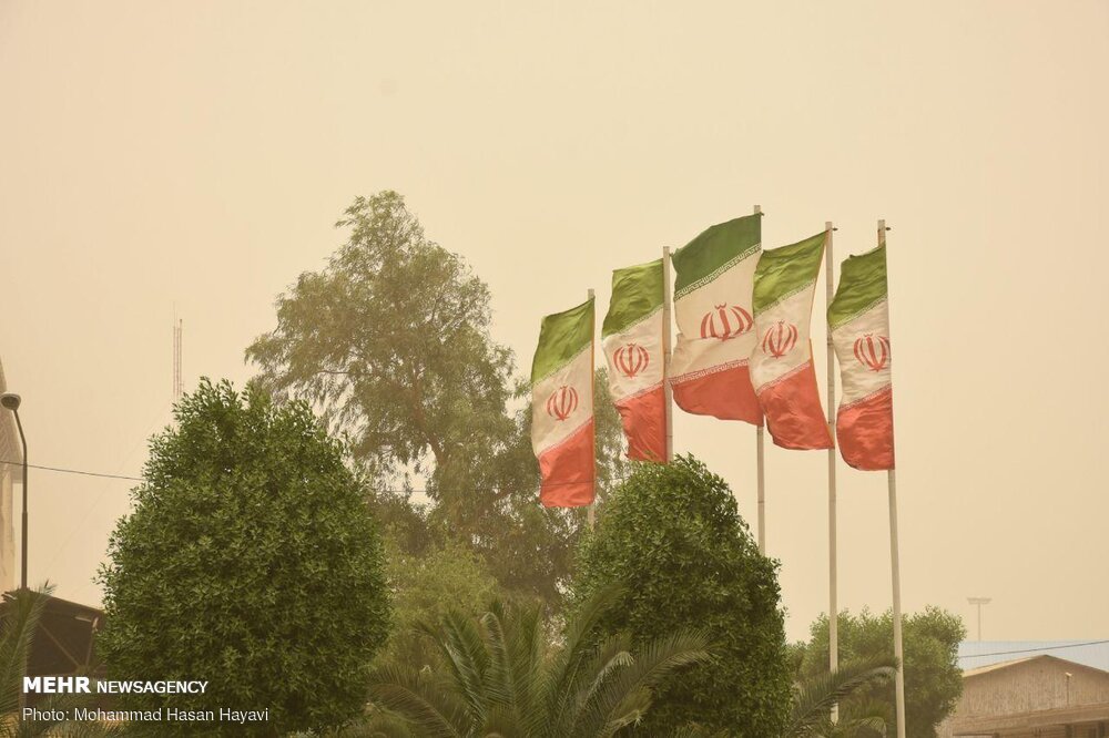 توده گرد و خاک جدید در راه خوزستان/ آسمان در حسرت رنگ آبی