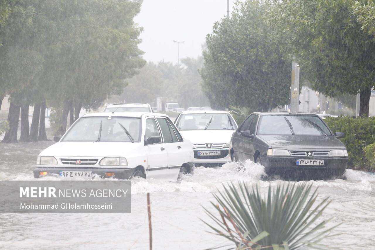 هشدارهای نارنجی بارندگی و دریایی در خوزستان صادر شد