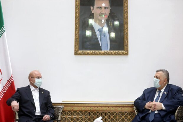 جزئیات جلسه قالیباف و رئیس مجلس سوریه