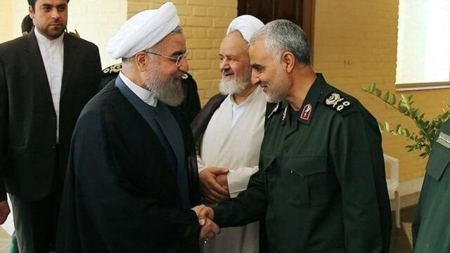 تفاوت روایت سردار حاجی زاده با سه روایت فرماندهان سپاه حاضر در جلسه با روحانی