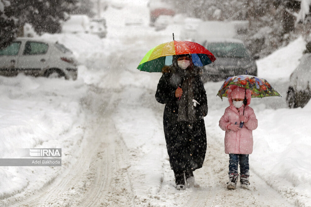 برف مدارس ۴ شهرستان تهران در نوبت عصر را غیر حضوری کرد
