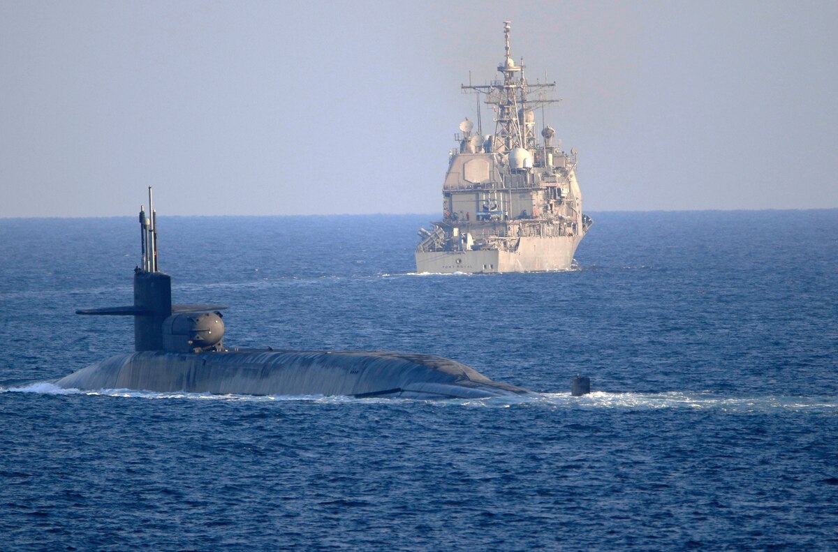 زیردریایی آمریکایی حاضر در خلیج فارس را بشناسید/ ماموریت جورجیا چیست؟/ وحشت آمریکا از انتقام سخت ایران در سالگرد ترور سردار شهید سلیمانی