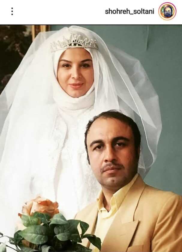 عکس | شهره سلطانی با لباس عروس در کنار رضا عطاران 