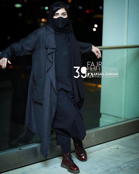 مدل پالتو باران کوثری در اولین روز جشنواره فجر 39,مدل پالتو,مدل پالتو بازیگران زن ایرانی,مدل پالتو در جشنواره فجر
